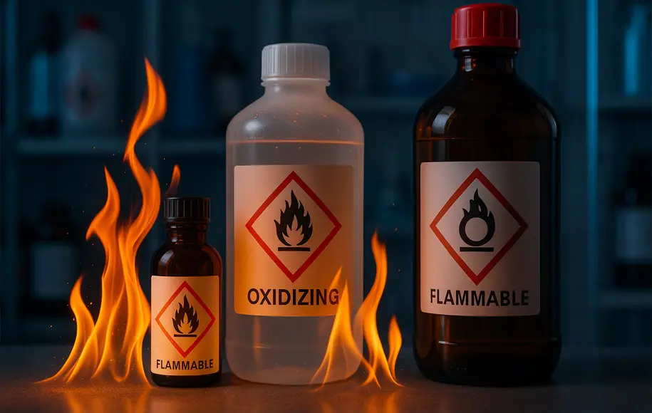 مواد شیمیایی آتش‌زا