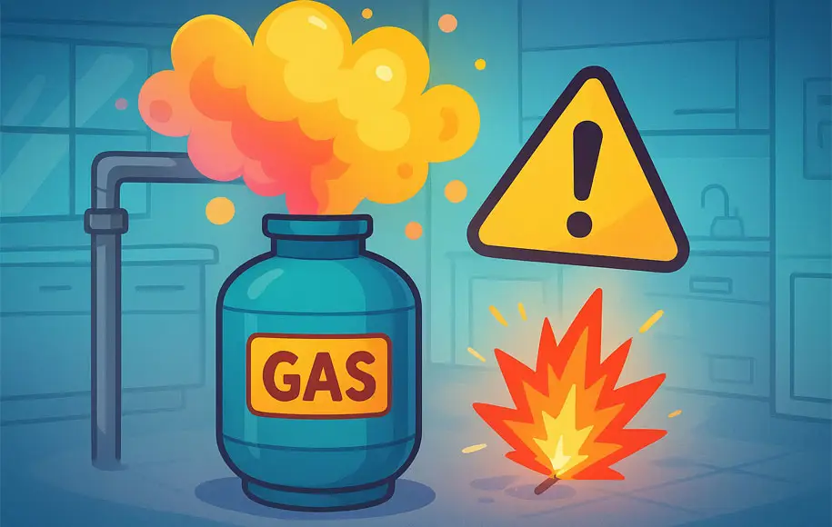 انفجار گاز