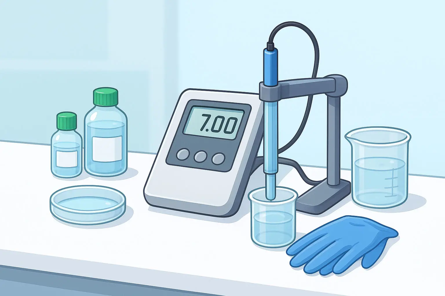 نحوه نگهداری از الکترود pH