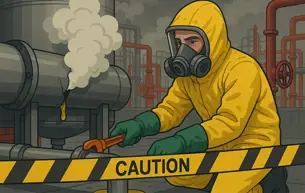 نشت مواد شیمیایی