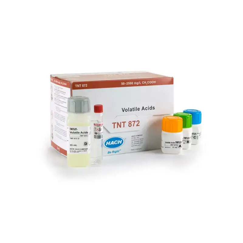 ویال تست اسیدهای فرار Hach TNTplus کد TNT872