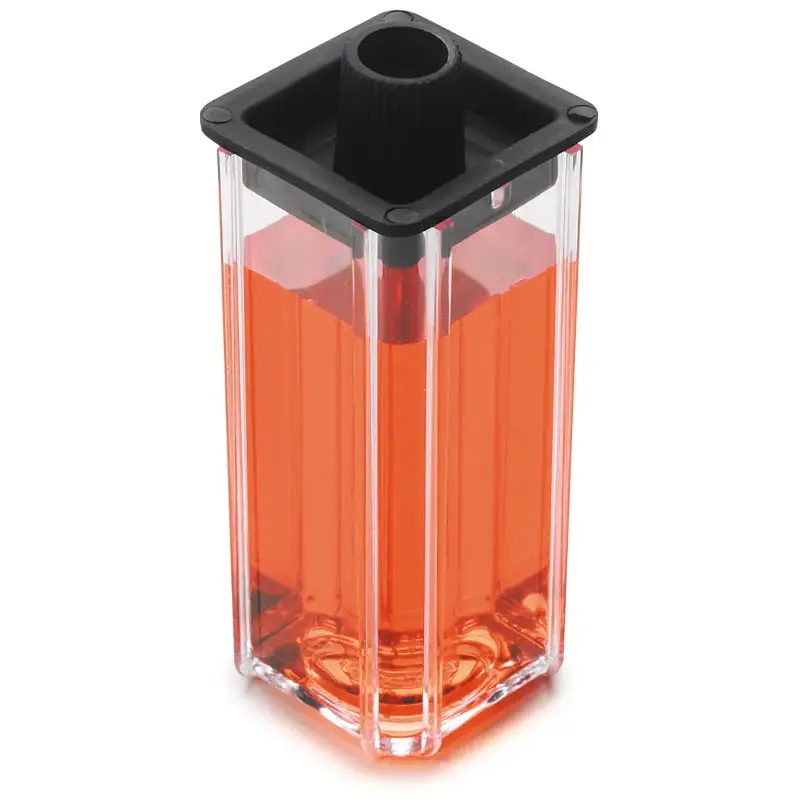 سمپل سل 1 اینچی پلی استایرن 25 میلی‌لیتری Hach با درپوش کد 2410222