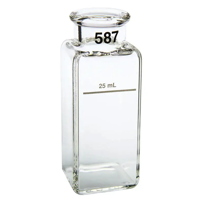 سمپل سل 1 اینچی مربعی Hach حجم 25 میلی‌لیتر