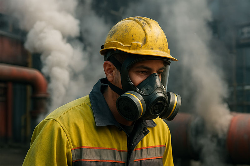 شایع ترین علت مرگ و میر در حوادث شیمیایی