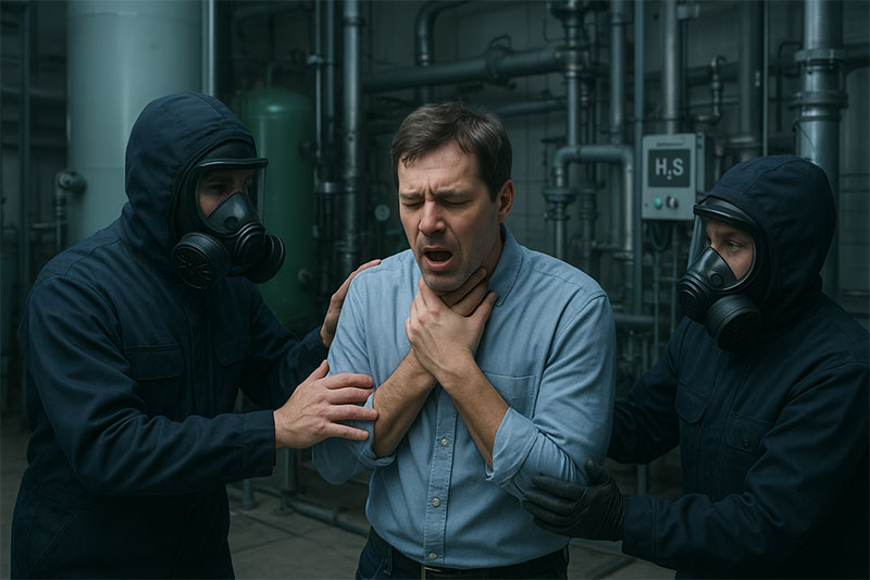 خطرات گاز هیدروژن سولفید